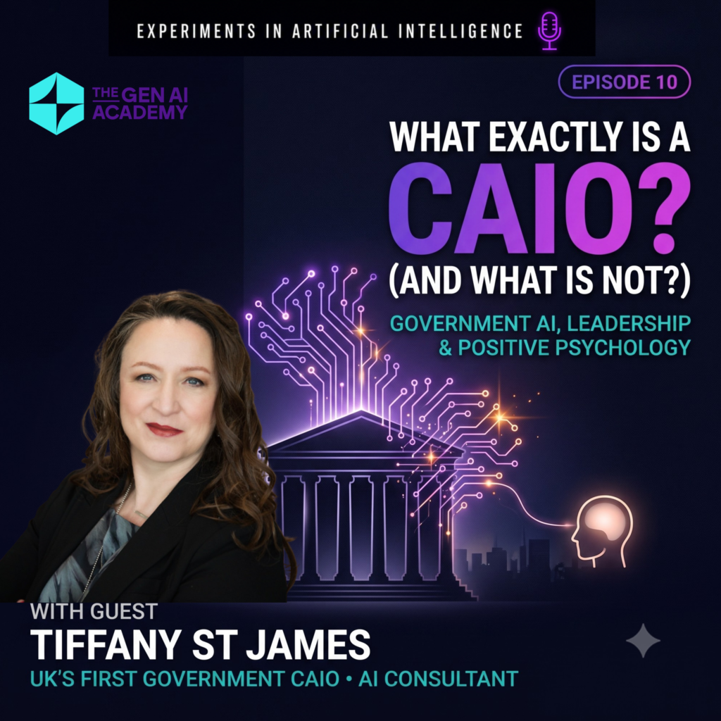 Die Rolle des Chief AI Officer – Tiffany St. James über Experimente im Bereich der künstlichen Intelligenz, Folge 10